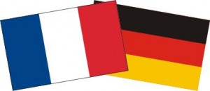 Journée franco-allemande Bild Flaggen